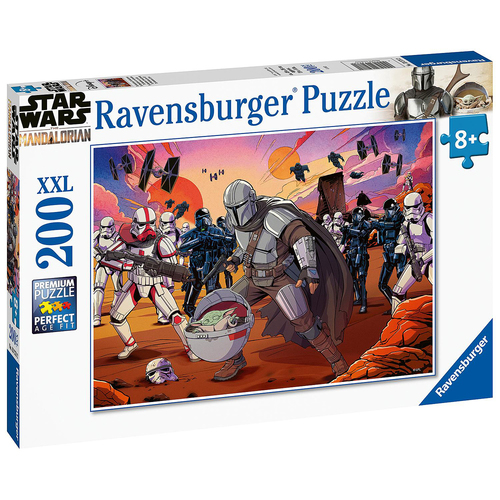 200pc Ravensburger Star Wars The Mandalorian Face-Off Jigsaw Puzzle 8+