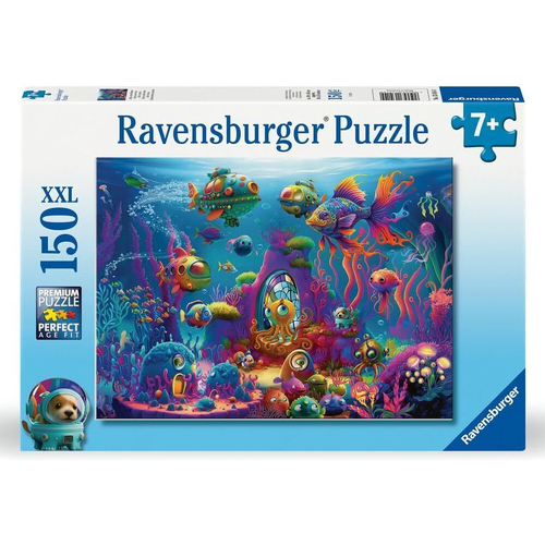 150pc Ravensburger Alien Ocean 150 Piece Jigsaw Puzzle Set 7y+