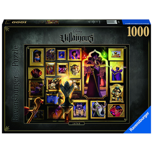 1000pc Ravensburger Villainous Jafar Jigsaw Puzzle Adults