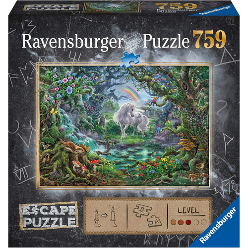 759pc Ravensburger Escape 9 The Unicorn Jigsaw Puzzle 