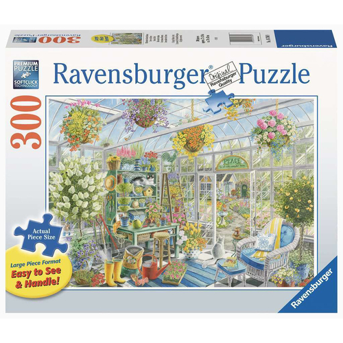 300pc Ravensburger Greenhouse Heaven Adults Jigsaw Puzzle 