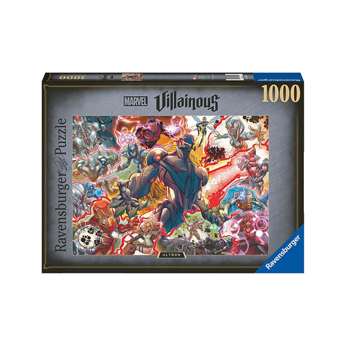 1000pc Ravensburger Villainous Ultron Adults Jigsaw Puzzle 