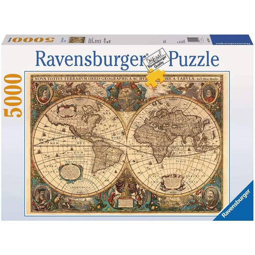 5000pc Ravensburger Historical World Map Jigsaw Puzzle Adults