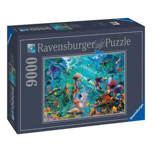 9000 Piece Ravensburger Kingdom underwater Jigsaw Puzzle Adults