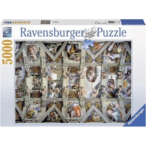 5000pc Ravensburger Sistine Chapel Jigsaw Puzzle Adults