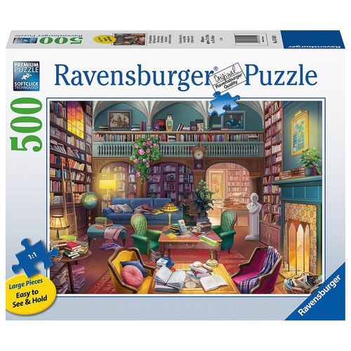 500pc Ravensburger Dream Library Adults Jigsaw Puzzle 