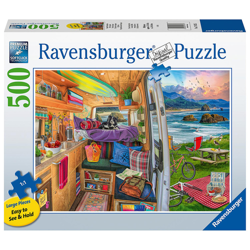 500pc Ravensburger Rig Views Family Jigsaw Puzzle 