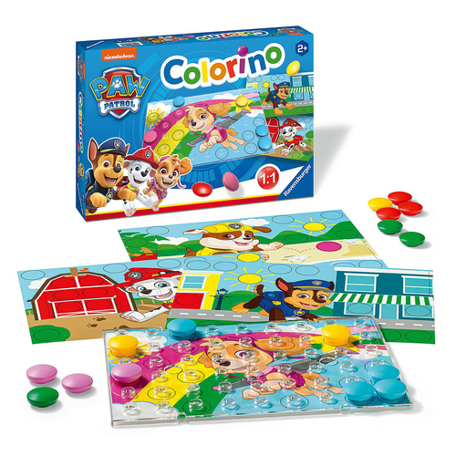 Ravensburger Paw Patrol Colorino Kids/Childrens Family Game 2Y+ 