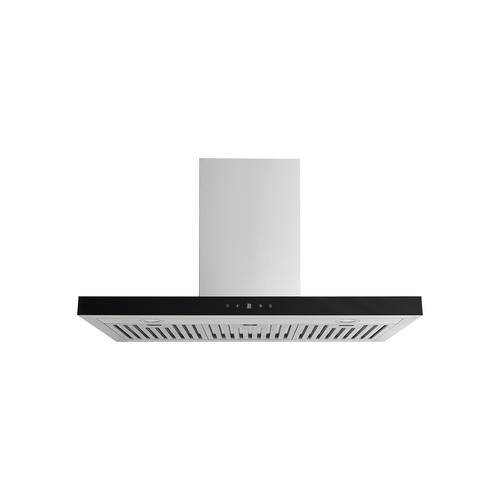 Euromaid Deluxe 90cm Stainless Steel Flat Canopy Rangehood - Silver