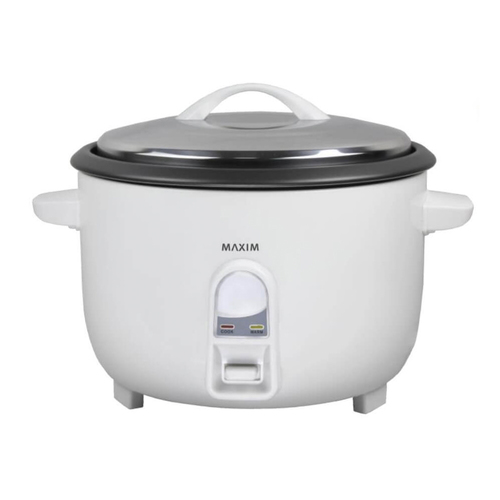 Maxim Kitchenpro 30-Cup Electric 40cm Rice Cooker - White