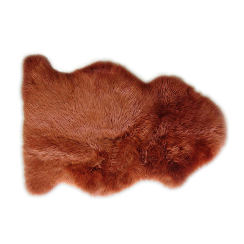 Auskin The Gulgong Sheepskin Rug Home/Room Decor 105x60cm - Rust