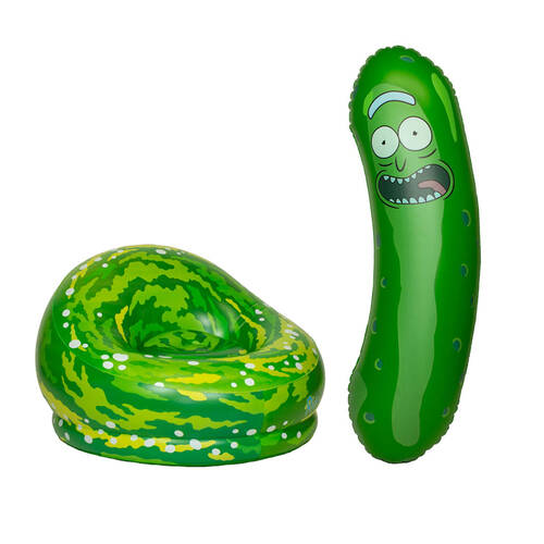 inflatable pickle rick