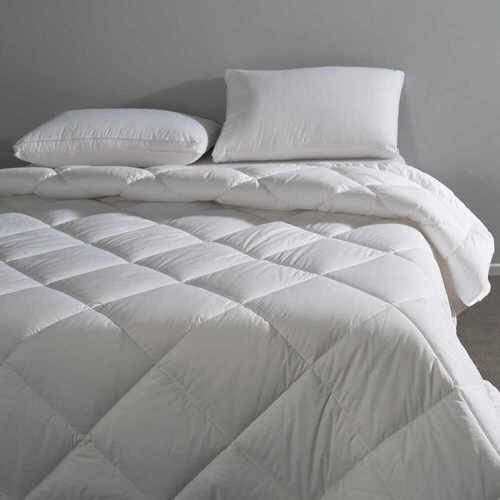 Canningvale Double Bed Luxury Quilt White Bedding/Blanket