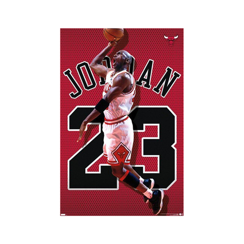 Impact Merch Michael Jordan Jersey Regular Sized Poster 92x61cm