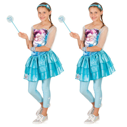 2PK Disney Elsa Princess Frozen Kids/Girls Top - Size 6+