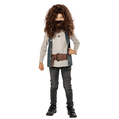 Harry Potter Hagrid Hogwarts Boys Dress Up Costume - Size 3-5 YRS