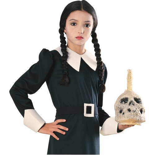 Rubies Wednesday Addams Child Wig 7458 Kids Costume Accessory