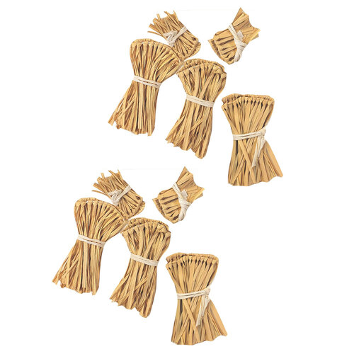 2PK 5pc The Wizard Of OZ Scarecrow Faux-Straw Kit Party Costume