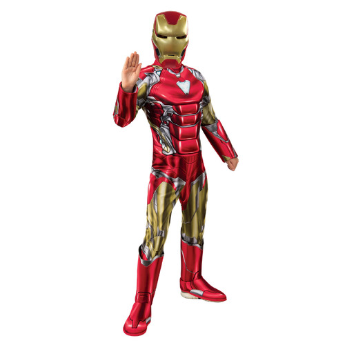 Marvel Iron Man Deluxe Dress Up Costume - Size 3-5