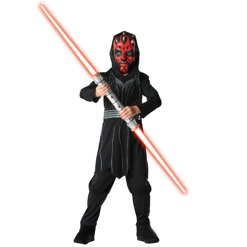 Star Wars Darth Maul Deluxe Dress Up Costume - Size 3-5