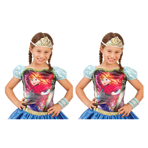 2PK Rubies Anna Princess Top Kids Dress Up Costume - Size 6+