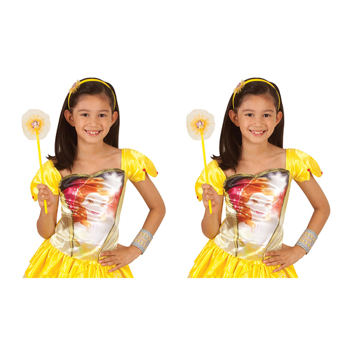 2PK Rubies Belle Princess Top Dress Up Costume- Size 6+