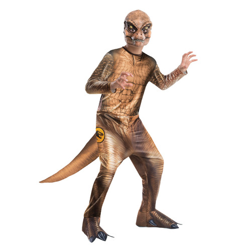 Marvel T-Rex Deluxe Lenticular Boys Dress Up Costume - Size 9-10y