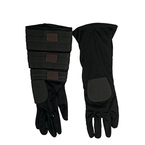 Star Wars Anakin Gloves Adult Hero Costume Party Accessory Black