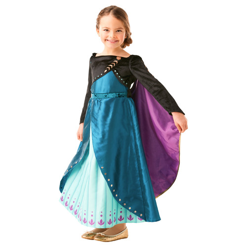 Rubies Anna Queen - Premium Epilogue Frozen 2 - Size 6-8y