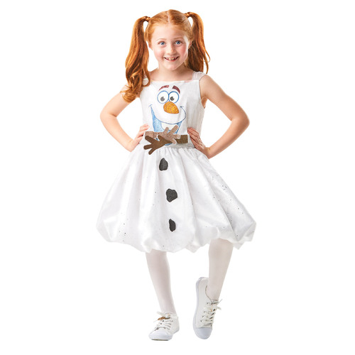 Disney Olaf Frozen 2 Tutu Dress Party Costume - Size 4-6y