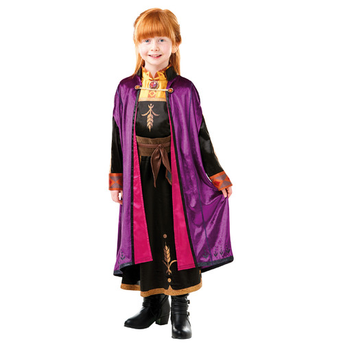 Rubies Anna Frozen 2 Deluxe Dress Up Costume- Size 6-8