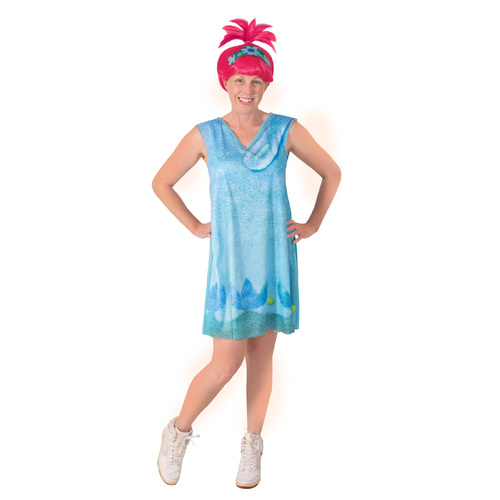 Rubies Poppy Trolls 2 Adult Womens Dress Up Costume - Size S