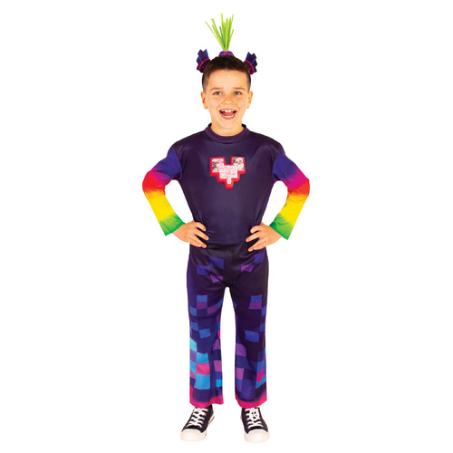 Rubies King Trollex Deluxe Dress Up Costume - Size 3-5y