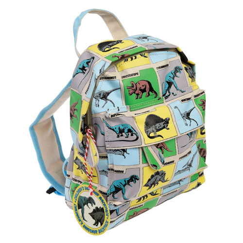 Rex London Kids/Children Mini Backpack Bag 21x25cm - Prehistoric Land