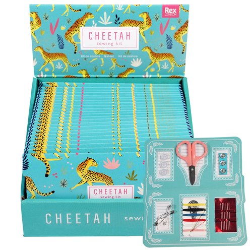 Rex London Travel Sewing Kit Set In Card Sleeve 15.5x16cm