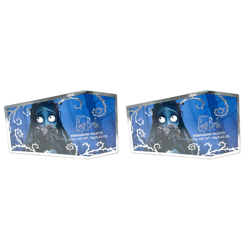 2PK Corpse Bride Eyeshadow Palette 10 Shades Face Makeup