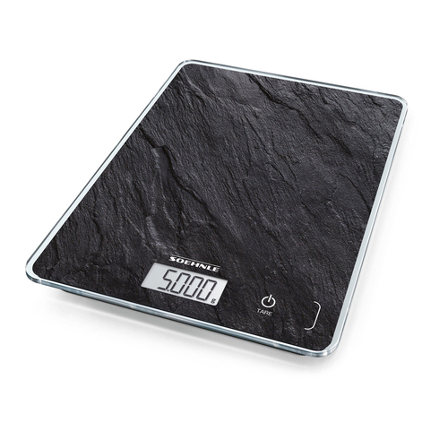 Soehnle Page Compact Digital LCD Kitchen Food Scale Slate 5kg