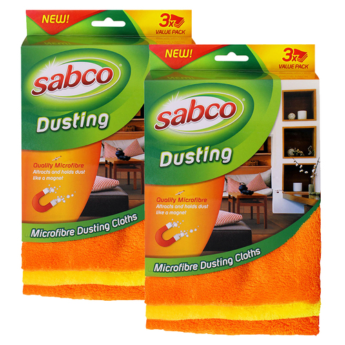 6pc Sabco Dusting Cloth 30x40cm