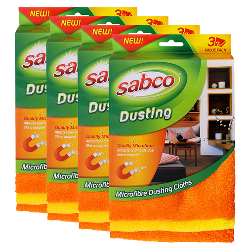 12pc Sabco Dusting Cloth 30x40cm