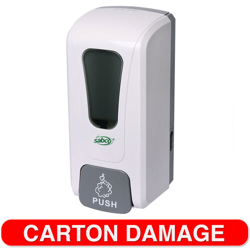 Sabco Professional Plastic Foam Soap Dispenser 1000ml