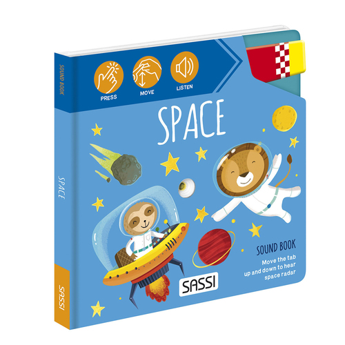 Sassi Sound Book Kids/Children Fun Learning/Reading Space 1y+