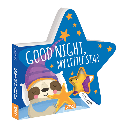 Sassi Board Books Kids/Children Learning My Little Star Shaped 10m+