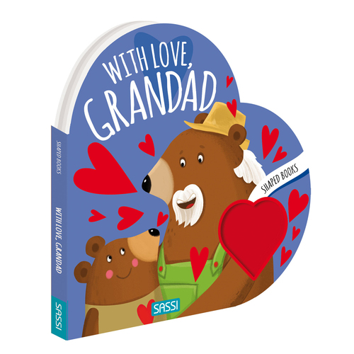 Sassi Board Book Kids/Children Reading w/ Love Grandad 10m+