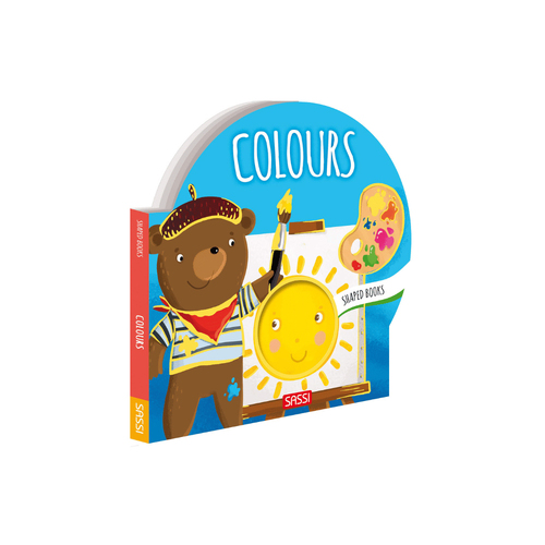 Sassi Kids/Children Educational Shaped Board Book - Colours