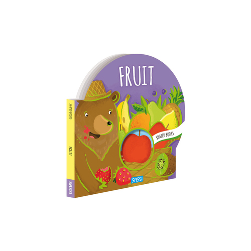 Sassi Kids/Children Educational Shaped Board Book - Fruits