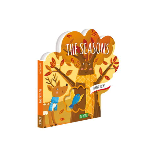 Sassi Kids/Children Educational Shaped Board Book - Seasons