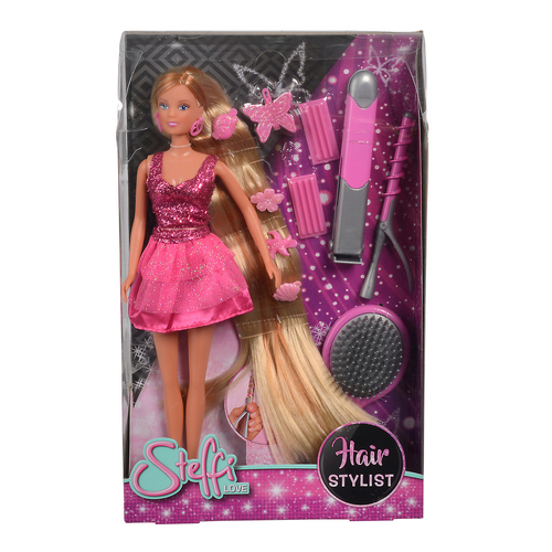 Simba Steffi Love Hair Stylist Doll Playset Kids Play Toy 3y+