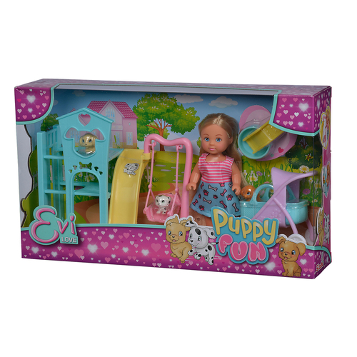 Simba Evi Love Puppy Fun Doll Playset Kids Imaginative Toy 3y+