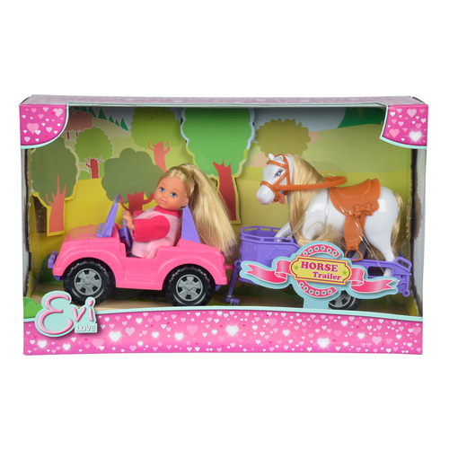 Simba Evi Love Horse Trailer Doll Playset Kids Imaginative Toy 3y+