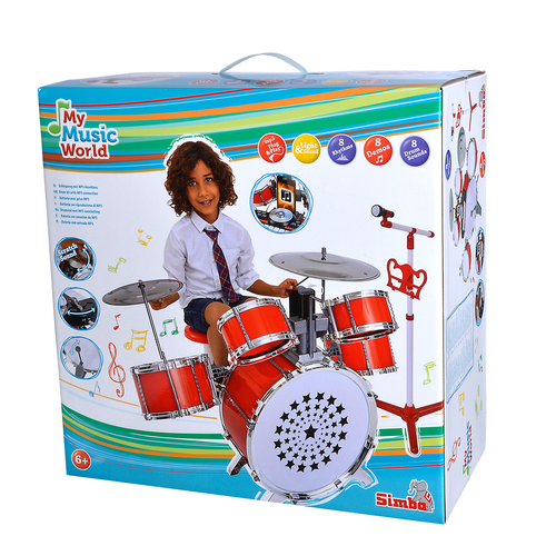 Simba MMW Drums Set Kids Interactive Musical Toy 6y+